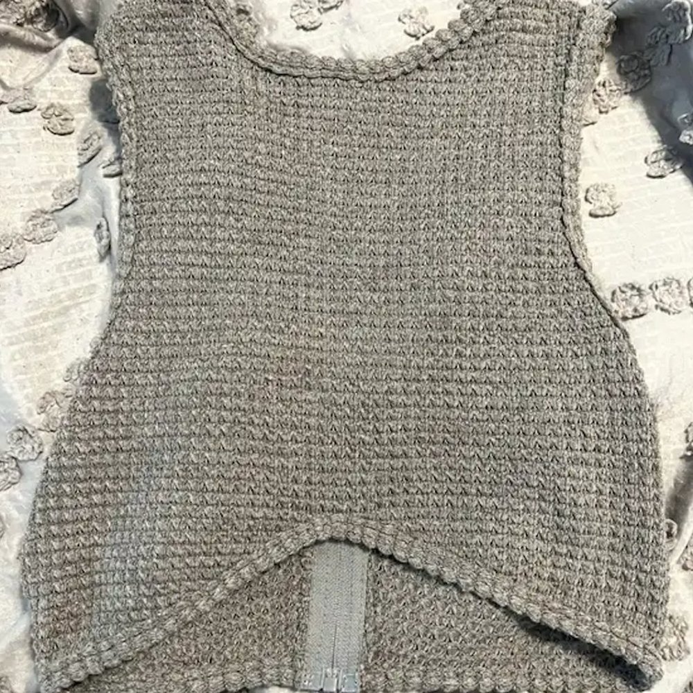 Waffle Knit Crop Top